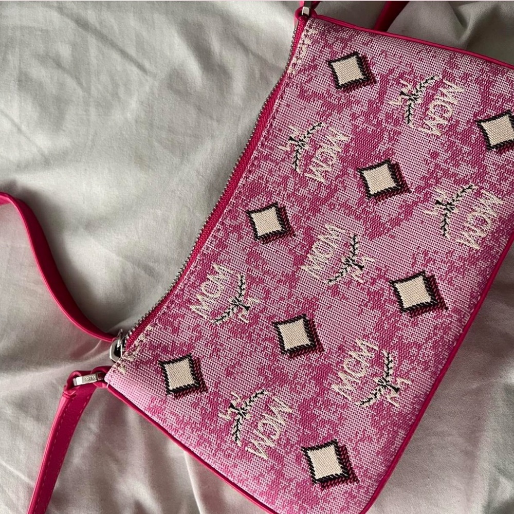 Mcm canvas crossbody